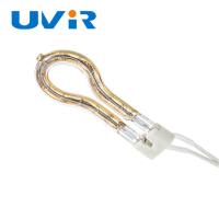 diâmetro infravermelho do anel de ouro 606mm do tungstênio da lâmpada do halogênio de 220V 450W