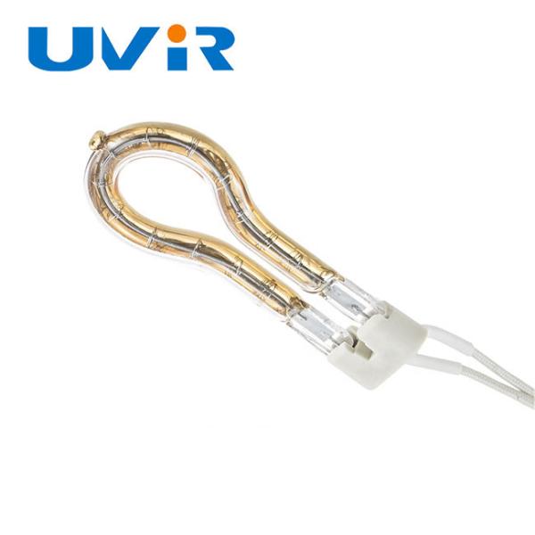 220V 450W Gold Ring Infrared Halogen Lamp 606mm Diameter