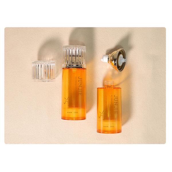15ml Airless Lotion Pump Bottles Cosmetic Airless Pump Bottles AS Collar For Packaging