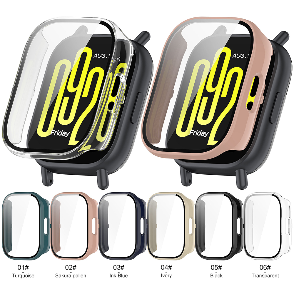 For Redmi Watch 5 Active Replacement Whole Surrounding Soft TPU Protective Case with Custom Logo Watch Case