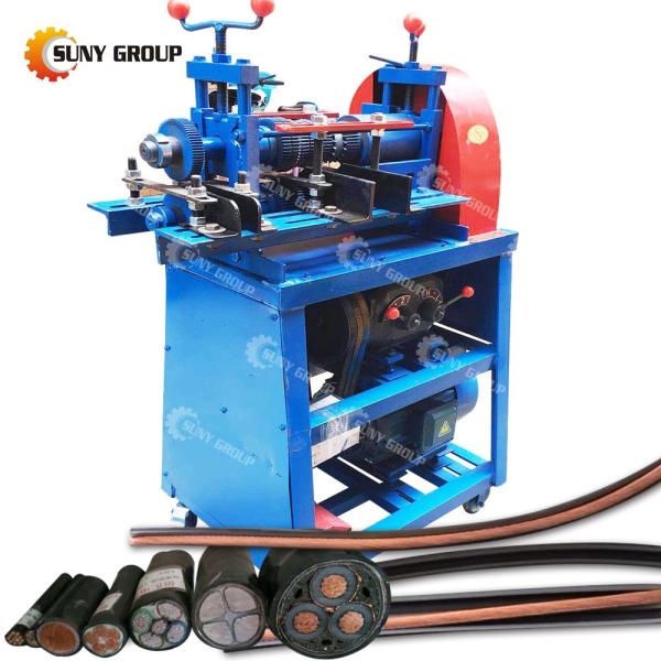 ZY-38/45/60/70/80 Cable Peeler Machine for Copper Wire Stripping in Cable Recycle Industry