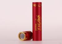 Tubo de papel vermelho personalizado de Staming do ouro que empacota para a embalagem do tubo do cultivador da pestana
