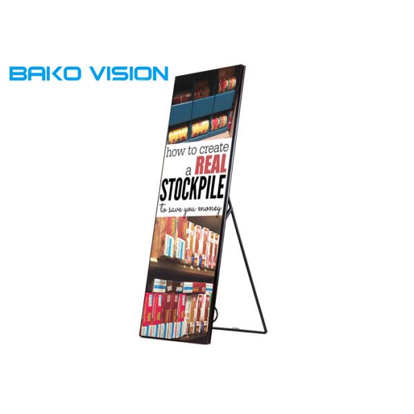Front Maintenance Movie Poster Led Display Multi Function Ultra Light IP40