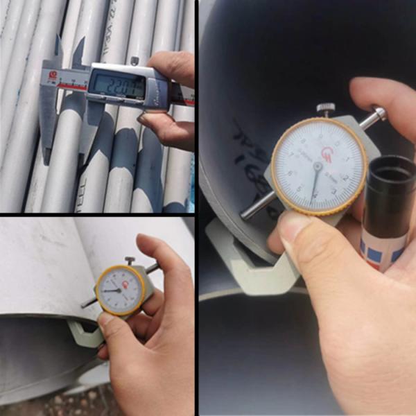 BA 2B NO.1 NO.3 Round Stainless Steel Pipe NO.4 8K HL 1-12m