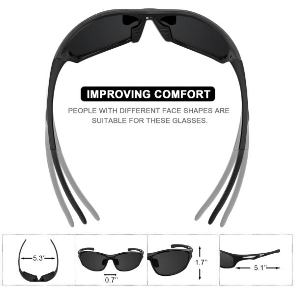 TR90 поляризовывало стекла изумленных взглядов мотоцикла Windproof задействуя