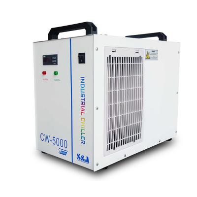 AC 1P 220V/110V Voltagem CW-5000 Refrigerador de água para refrigeração de tubos industriais a laser
