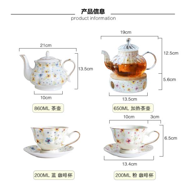 Подарите своим гостям в стиле этот турецкий чайный набор включает керамические чашки и тарелку