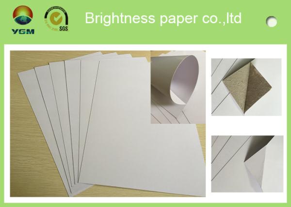 100% Wood Pulp Roll white carton board white Back Duplex Board Paper For Gift Wrapping