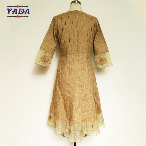 Женщина длинный костюм западной танцевальной манеры в стиле павлина оптом оптом женское стройное ретро платье с низкой ценой