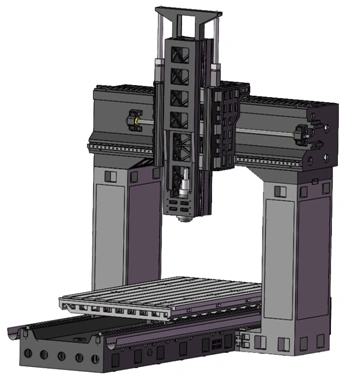 GMC2018-GMC4028 CNC Gantry Machining Center High Precision Gantry Milling Machine