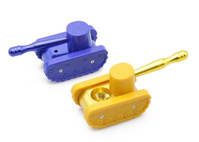 Tank Shape Mini Metal Smoking Pipe Fashion Magic Cigarette Smoking Stealth Pipe