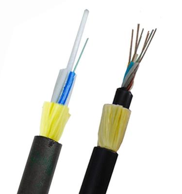 All-Dielectric Self-Supporting Outdoor Aerial ADSS 48 Core Fiber Optic Cable Span 100-1000m
