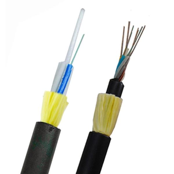 Outdoor Aerial 48 Core ADSS Fiber Optic Cable All Dielectric Self Supporting