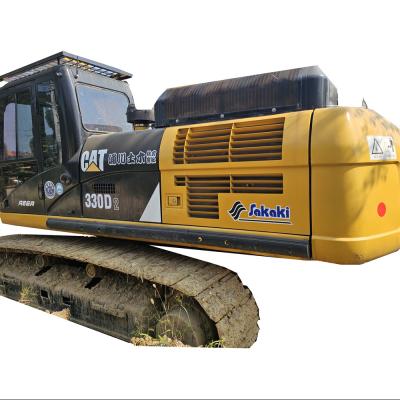 Large Used 30 Ton Excavator Cat 330d2 Heavy Duty Mining Equipment