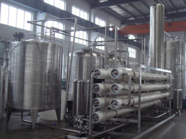 2 fase RO equipamentos de tratamento de água para preparação de água para indústria de bebidas