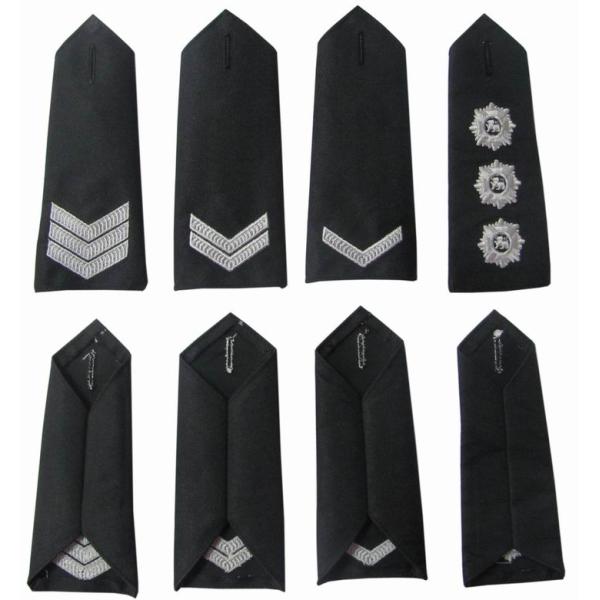 Epaulette Boards Military Embroidery Patch Twill Fabric Merrow Border
