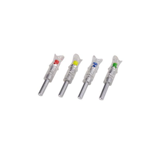 Id.300 (7.62mm) Standard Crossbow Bolts Arrows Lighted Nock  In Red Green Blue Yellow Muti Color
