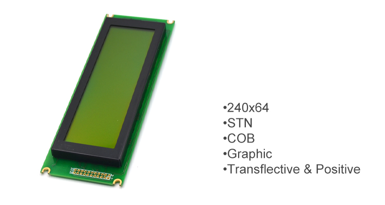 Graphic 240x64 LCD Display STN Driver IC Uci6963 Uc0086 24064 Screen