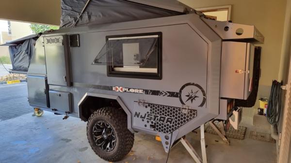 Fabrique chinoise de remorque pour camping-cars hors route avec capacité de 2 adultes et 2 enfants