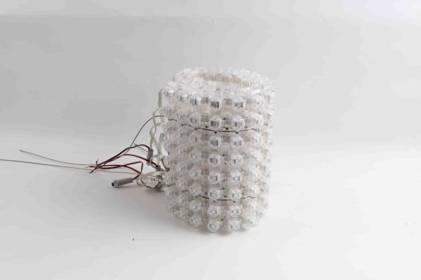 Écran LED Mesh extérieur IP67 P46 Rideau LED flexible pour l'éclairage de façade média