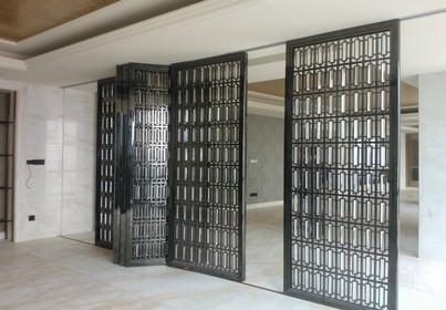 Stainless steel wall panels home screen manufacturers custom color laser cutting partition