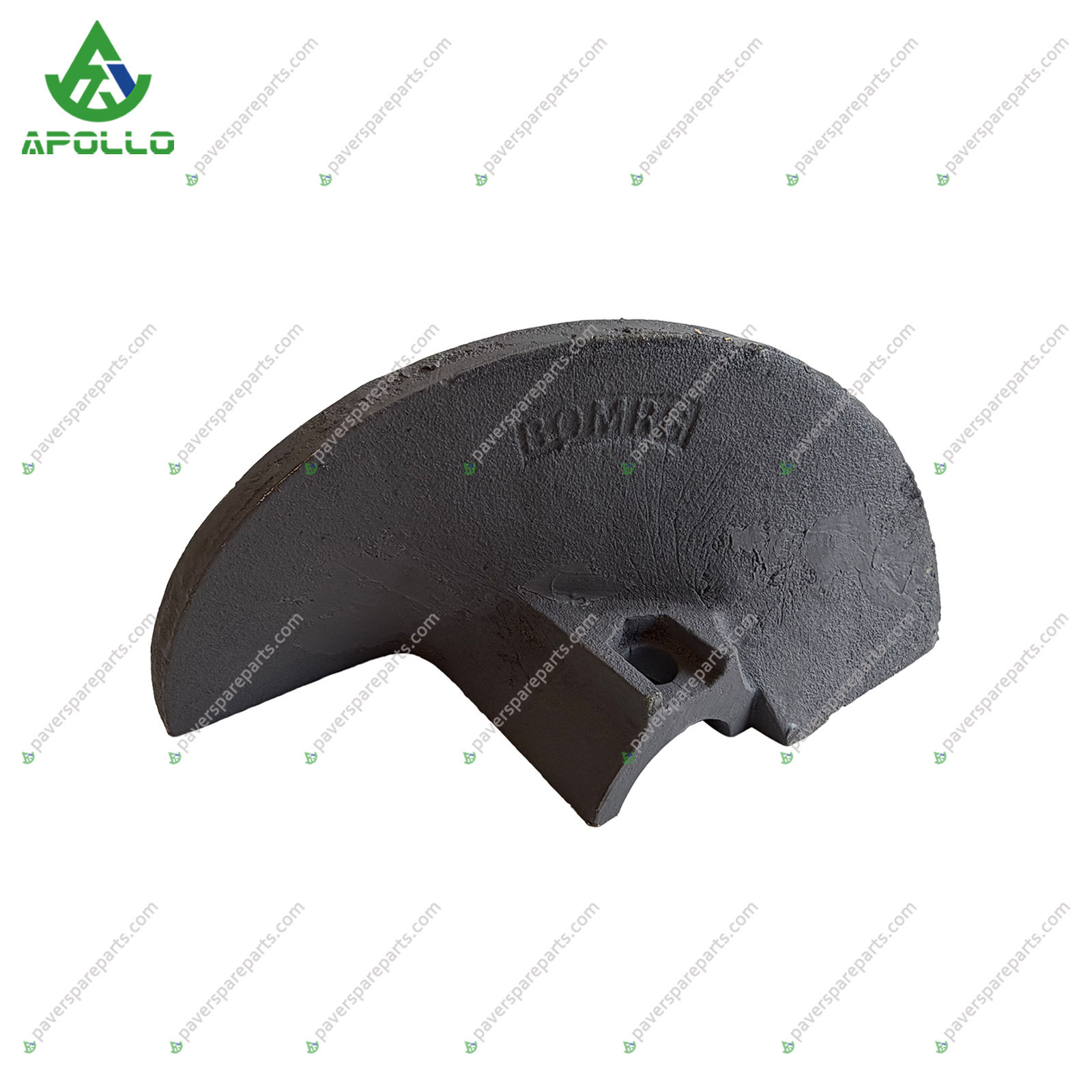 APOLLO Main Engine Blade RIGHT Auger Blade Right Blade For MF31WB Asphalt Pavers