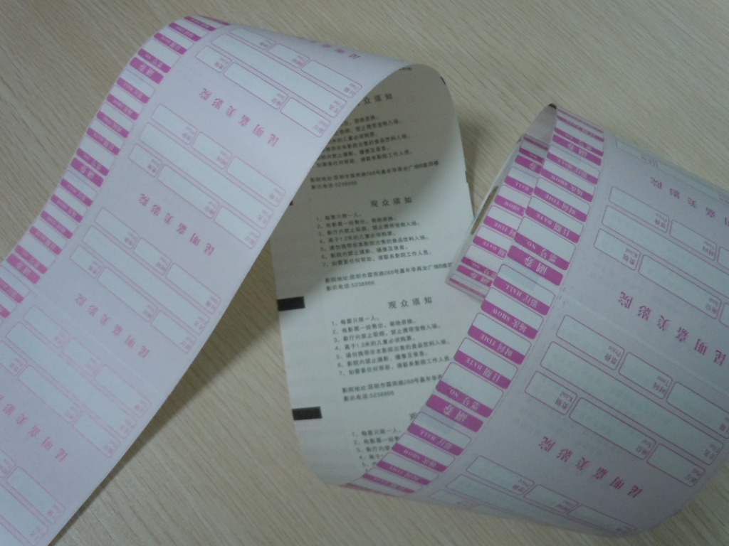 High quality thermal printing paper roll with 92% brightness