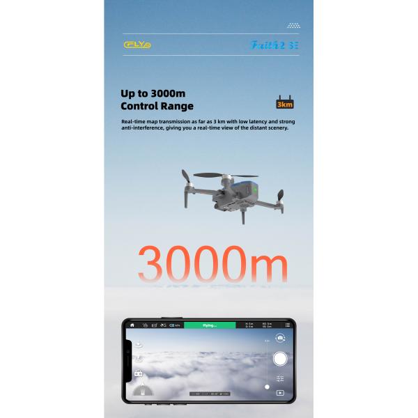 Cfly Faith 2se 27mins Fly Professional Long Distance Range Obstacle Avoidance Gps Rc Quadcopter 4k Hd Camera Fpv Drone 2.4g