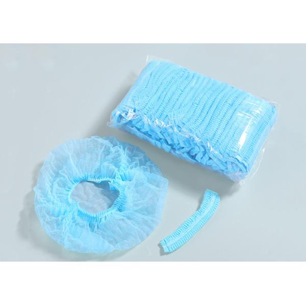 Class I 21inch Non Woven Head Cover Medical Disposable Products