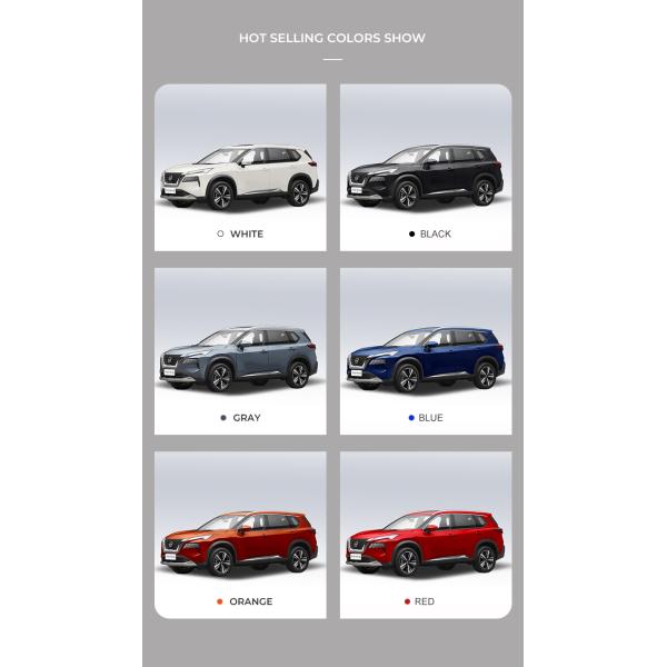 Left Hand Steering Nissan X-Trail Gasoline Automobile Japanese Cars 200km/H