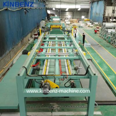 Top-notch Automatic Pneumatic Stacker Metal Cut To Length Line