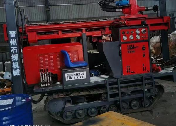 200 Meters Borewell Drilling Rig Yuchai Diesel Engine