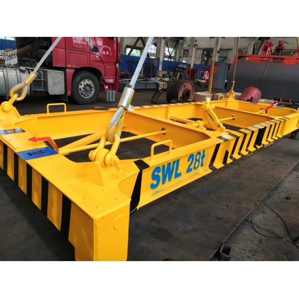 Heavy Duty Lifting Frame for ISO Containers Semi-automatic Container Spreader 20ft 40ft ISO Lifting Frame