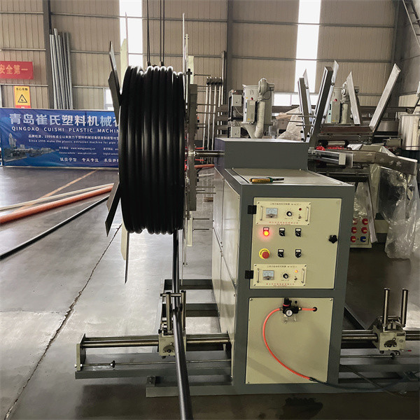 Надежная машина для труб из пластика 55 кВт-160 кВт 380 В высокоскоростная машина для труб из HDPE