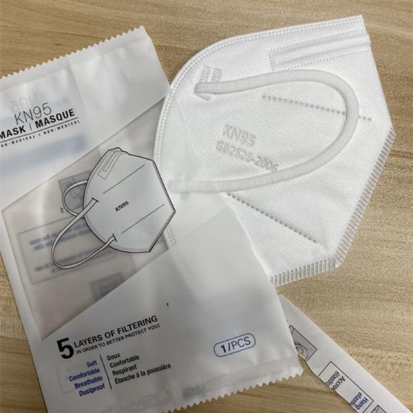 Dust Proof Adults Ce FDA KN95 Civilian Protective Mask Mouth Respirator