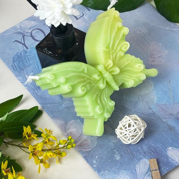 MHC Animal Butterfly 3d Decorations Candle Silicone Molds For Candle Making Customized Designs