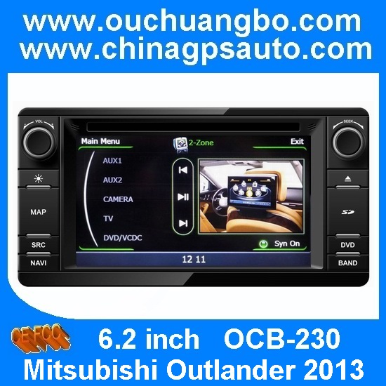 Ouchuangbo S100 Car GPS Navigation DVD Player for Mitsubishi Outlander 2013 Radio Stereo