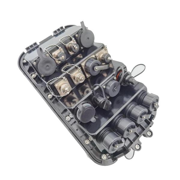 Trunk Cable FTTX Enclosure IP67 Pre-Assembled Waterproof With ODVA OptiTap