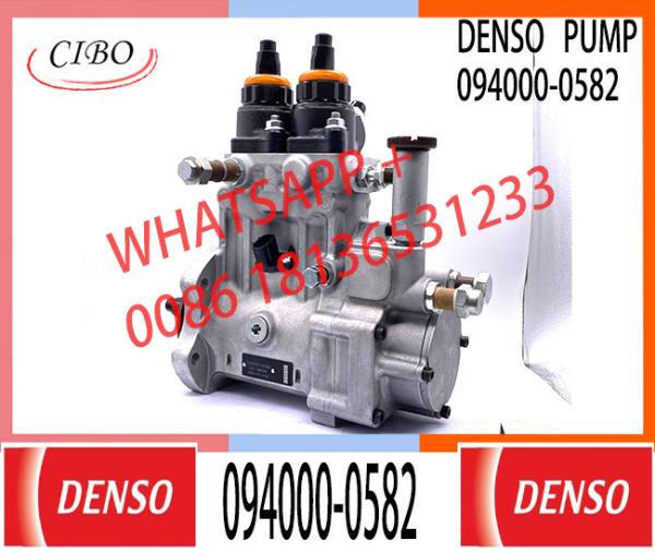 Bomba de combustível de motor diesel de escavadeira PC1250-8 Bomba de injeção de combustível de motor SAA6D170E-5 Peças Bomba de injeção de combustível 094000-0582