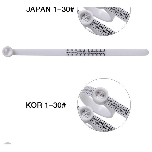 10g Jewelry Accessories Tools Plastic Ring Size Mandrel Stick