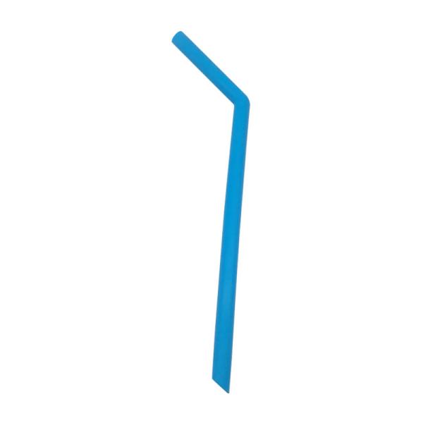 Flexible Collapsible Silicone Drinking Straws BPA Free Reusable Smoothie Drinking Straw