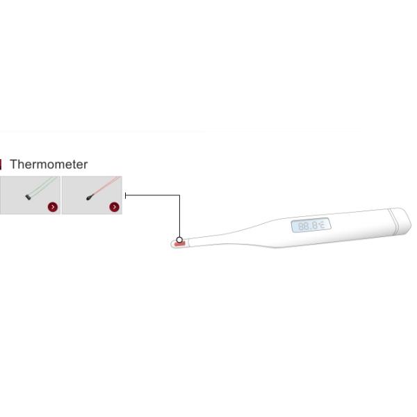 Customized CWF Precision Stainless Steel NTC Micro Temperature Sensor 10KOhm 3435K 1% For Home Appliances