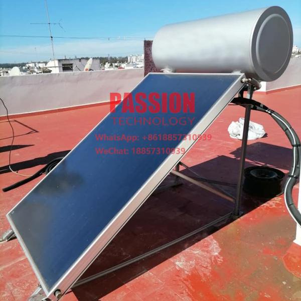 Close Circulation 200L Flat Panel Solar Water Heater Flat Plate Solar Collector