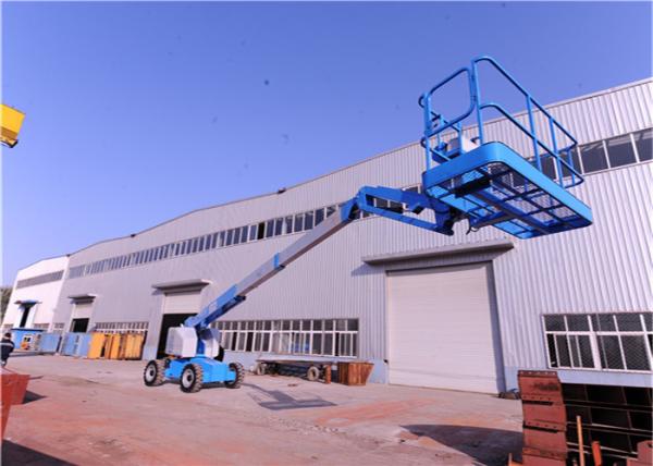 Self Propelled Boom Lift Platform Diesel Driven For Indoor Outdoor Maintenance Work