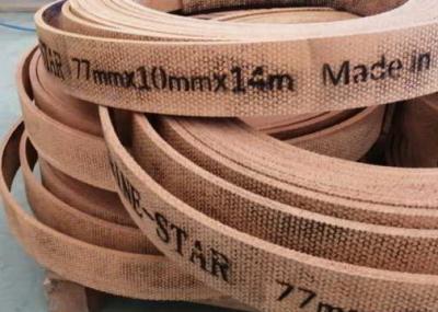 Asbestos Free Woven Brake Roll Lining 35mm Thickness For Sugar Mills