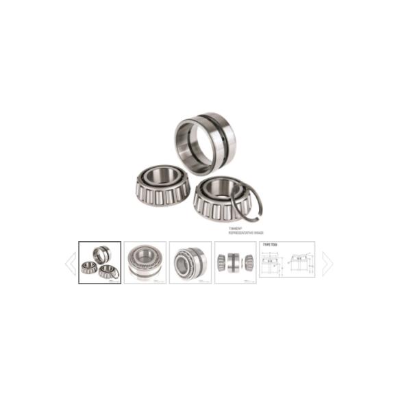 Part Number 593 -592D, Tapered Roller Bearings - TDO (Tapered Double Outer) Imperial