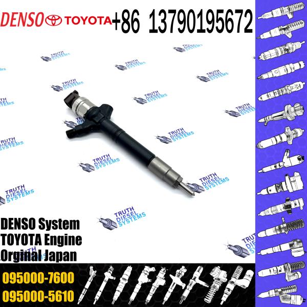 инжектор распылителя форсунки 23670-0R160 095000-7600 для инжектора 23670-0R160 095000-7600 коллектора системы впрыска топлива Тойота 2AD-FTV Avensis