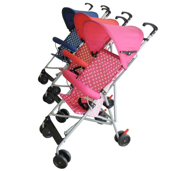 Stainless Steel Baby Sport Stroller Foldable Baby Stroller 7-36 Months