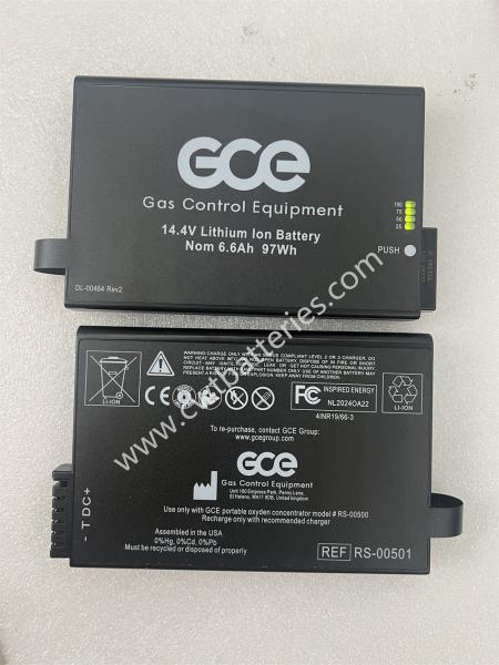 Batería de iones de litio GCE Zen-O 11.1V 7.8Ah RS-00501 para ventiladores médicos