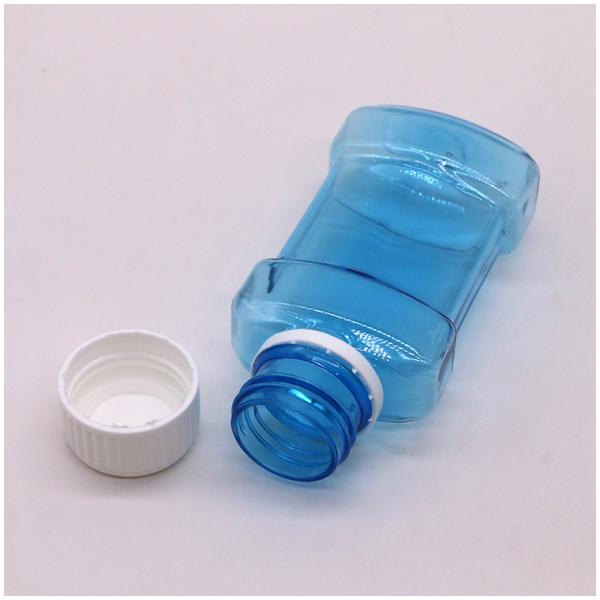 Настраиваемая цветовая печать 75мл ПЭТ пластиковая бутылка для полоскания рта